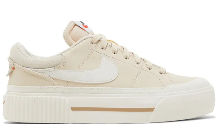 Nike Wmns Court Legacy Lift 'Pearl White'