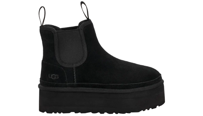 UGG Wmns Neumel Platform Chelsea Boot 'Black'