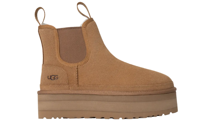 UGG Wmns Neumel Platform Chelsea Boot 'Chestnut'