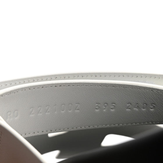 Hermes  Calfskin Womens Chypre Sandals White