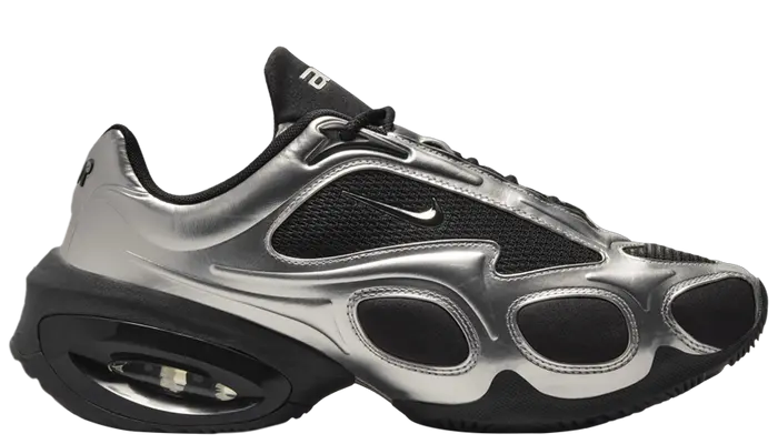 Max Muse 'Black Metallic Silver'