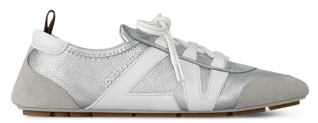 Louis Vuitton LV Sneakerina Metallic grained calf leather