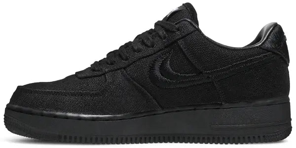 Nike Stussy x Air Force 1 Low 'Triple Black'