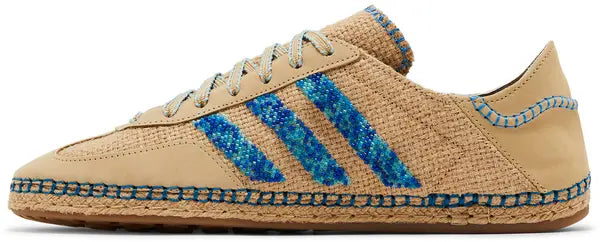 CLOT x adidas Gazelle 'Linen Khaki Light Blue'