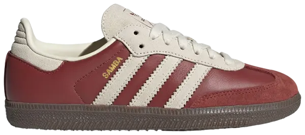 Adidas Samba OG J 'Preloved Ruby Cream White'