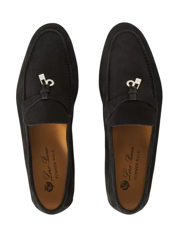 Loro piana Summer Charms Walk Loafer Suede