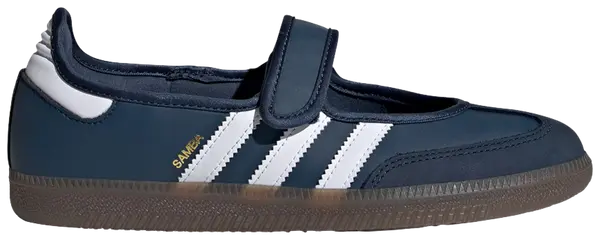 adidas Samba Mary Jane 'Crew Navy White Gold Metallic'