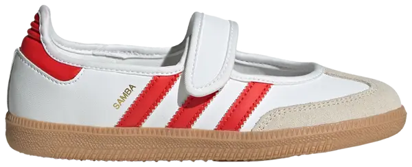 adidas Samba Jane J 'White Red Gum'